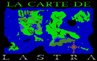 Aventura II - Le Livre des Druides atari screenshot